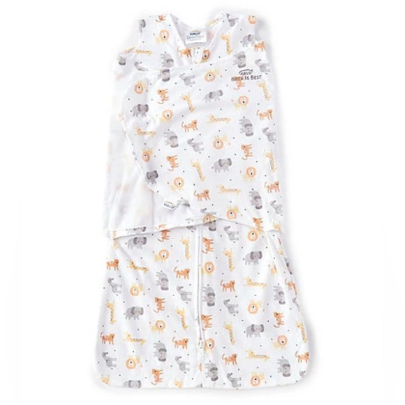 Halo SleepSack Set 100% Cotton Wearable Blanket Swaddle Transition Sleeping Bag - Picture 1 of 5